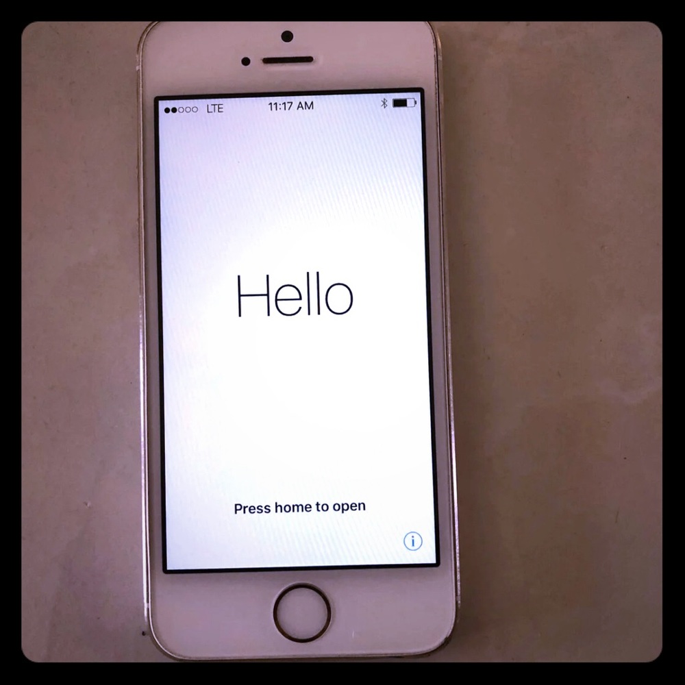 iPhone 5s AT&T carrier